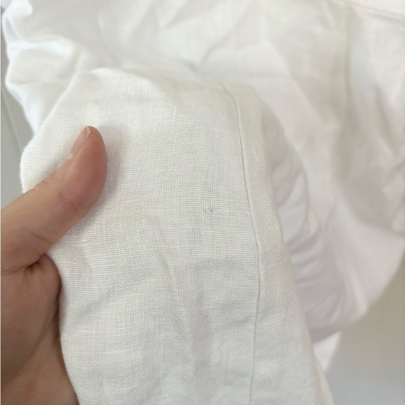 Madewell Square-Neck Mini Dress in 100% Linen size 6 new - Picture 4 of 9